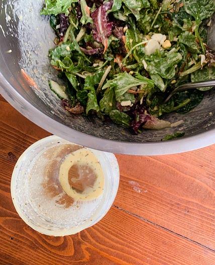 Creamy Tangy Salad Dressing