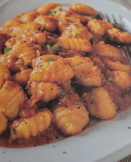 Gnocchi al ragù di verdure