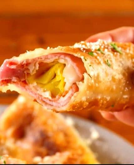 Antipasto Egg Rolls