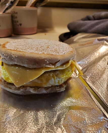 Knock Off Sausage Egg McMuffin