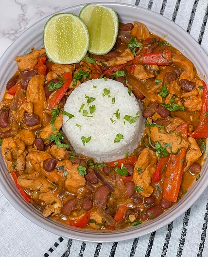 Chicken and Red Kidney bean stew