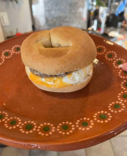 Bagel Breakfast Sandwich 