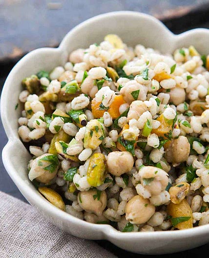 Chickpea and Barley Salad