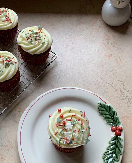 Christmas cupcakes 🛷🦌