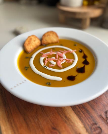 Sweet-Heat Butternut Squash Soup 
