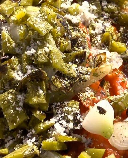 Charred Tomato-Nopal Salsa - Rick Bayless