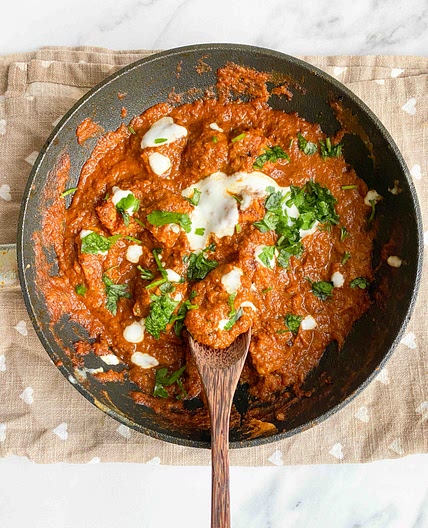 Low calorie butter chicken