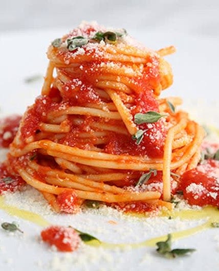 Spaghetti le pomodoro