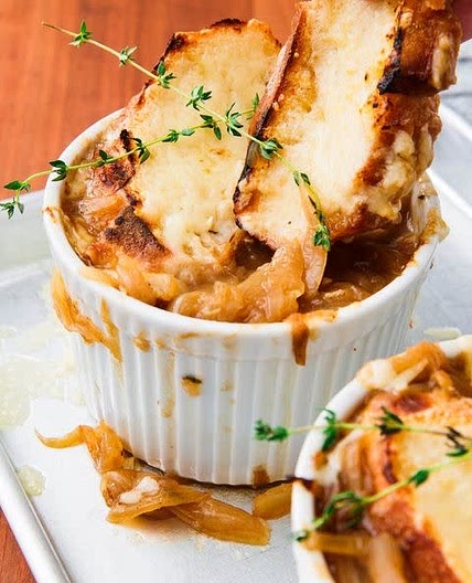 French onion soup 