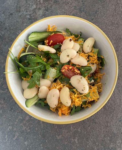 Mackerel Bean Salad