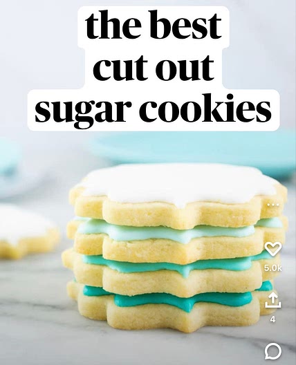 Cut out cookies
