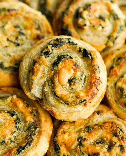 Spinach Pinwheels