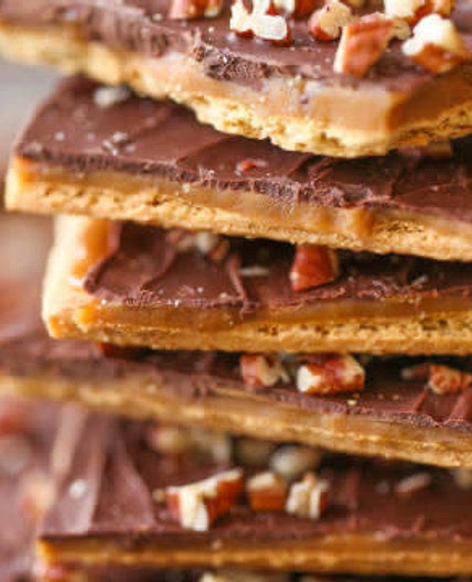 GRAHAM CRACKER TOFFEE