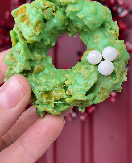 WIC Approved Cornflake Wreaths small batch