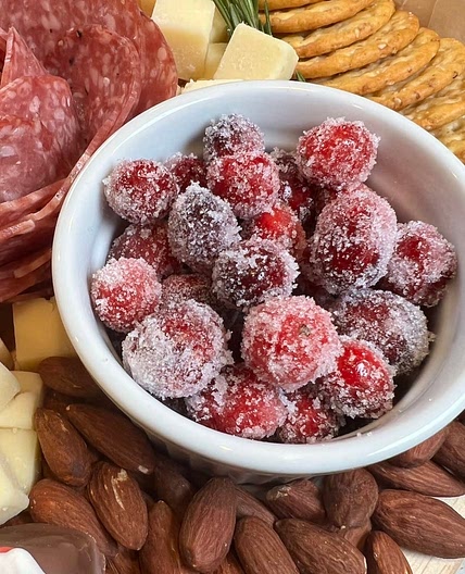 Sugared Cranberries 