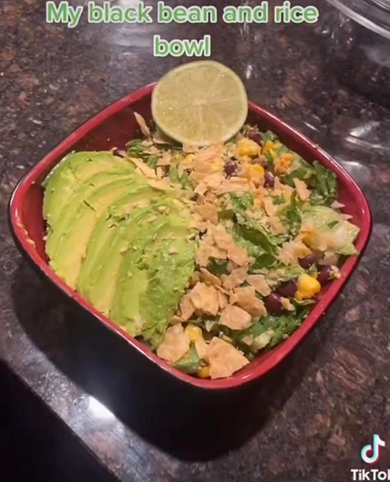 Black Bean and Rice Bowl