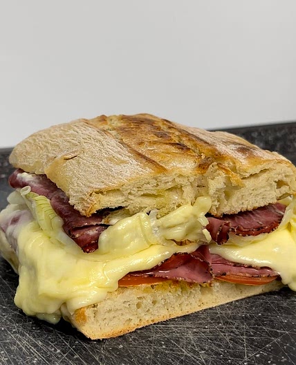 Pastrami Raclette Sandwich
