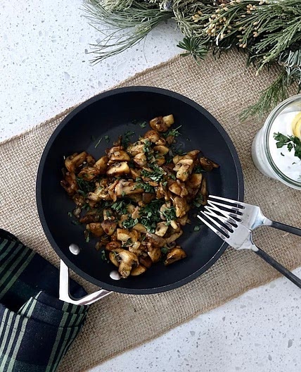 Christmas Market Special: Champignonpfanne