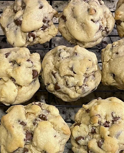 fluffy ooey gooey chocolate chip cookies