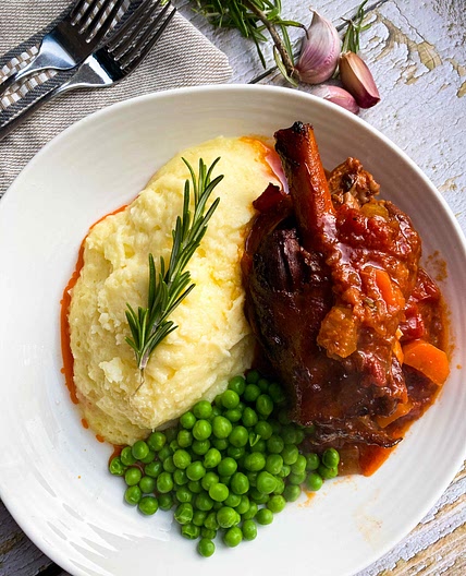 Slow Cooked Lamb Shank