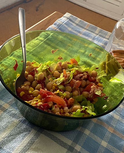 Ensalada de garbanzos 