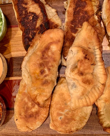 Empanadas (Shredded Chicken and Spinach & Cheese)