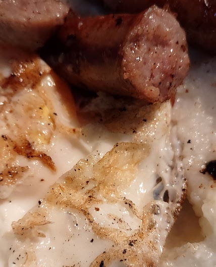 Grits with Eggs