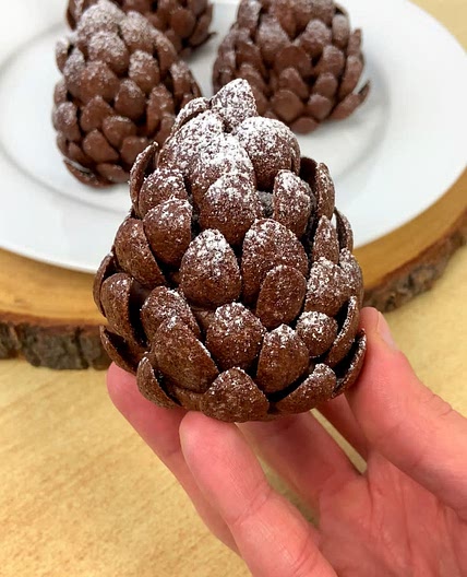 CHOCOLATE PINE CONES