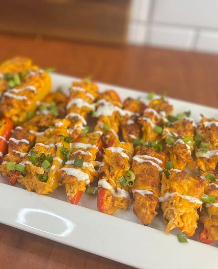 Buffalo Chicken Mini Peppers