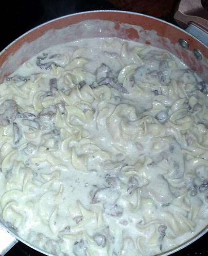Beef Stroganoff