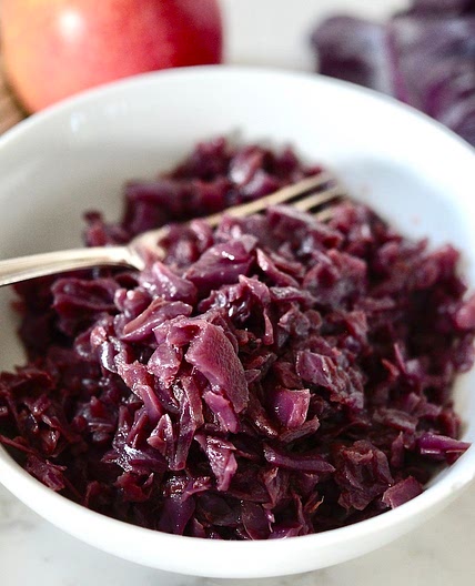Classic German Braised Red Cabbage