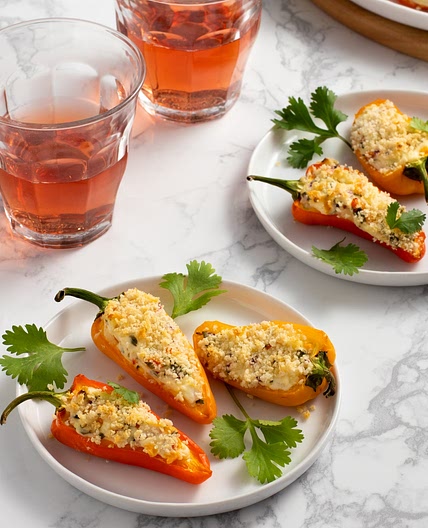 Sweet Pepper Poppers Recipe