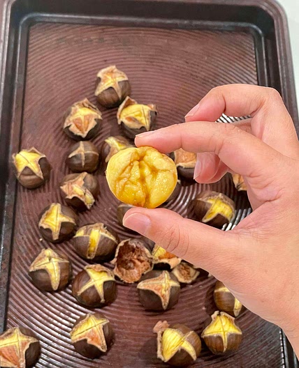 Roasted chestnuts