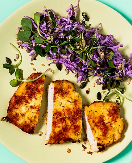 almond and parmesan chicken