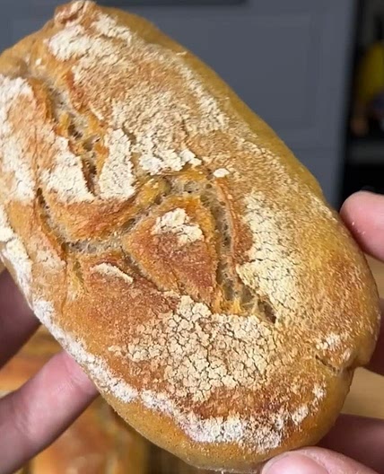 Rustikale Kartoffel Brötchen 
