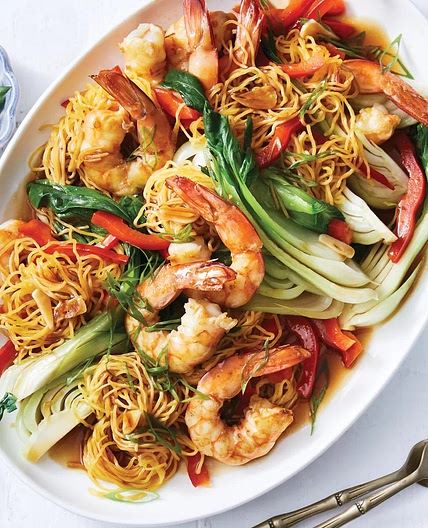 Prawn Longevity Noodles Recipe | Woolworths