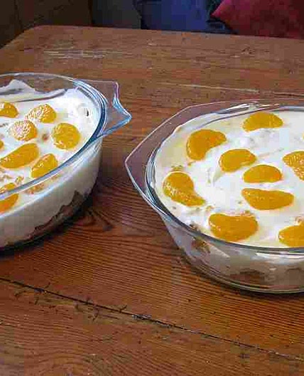Käse Sahne Dessert