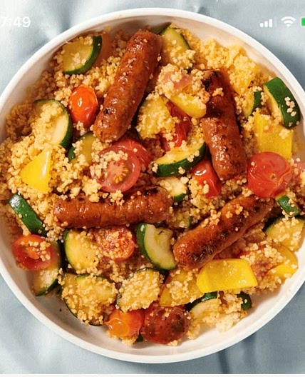Couscous merengezworstjes