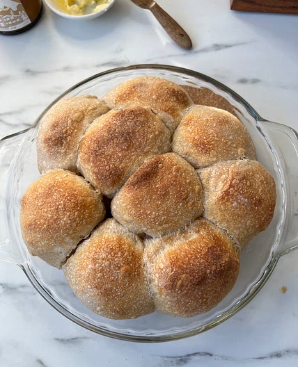 Healthy Classic Sourdough Rolls