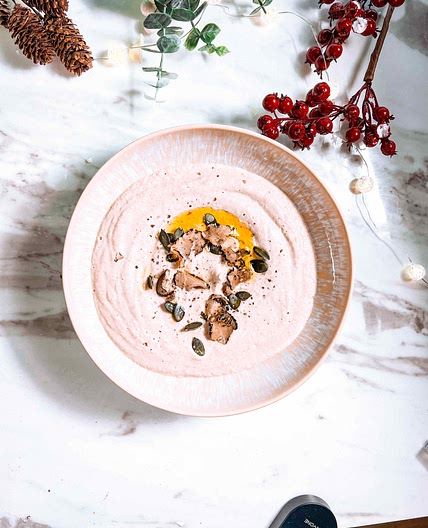 CAULIFLOWER TRUFFLE SOUP