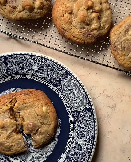 Cookies aux pépites de chocolat et noisettes