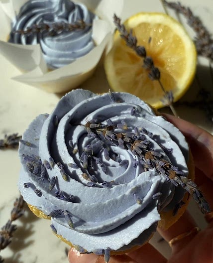 Lavender Lemon Cupcakes