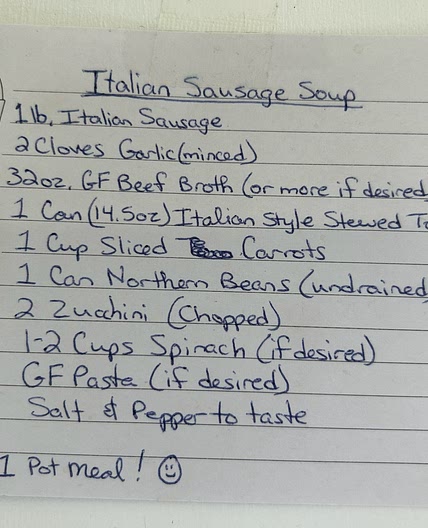 Italian Sausage Soup