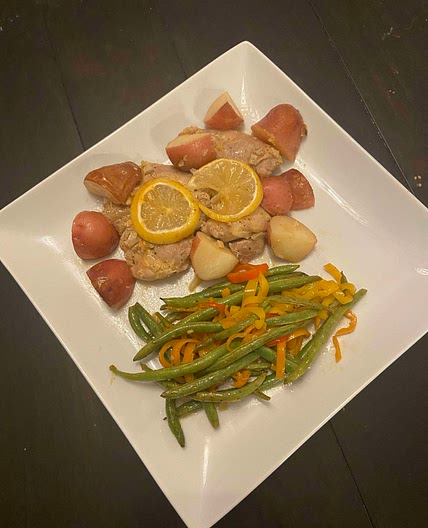 Honey mustard chicken 