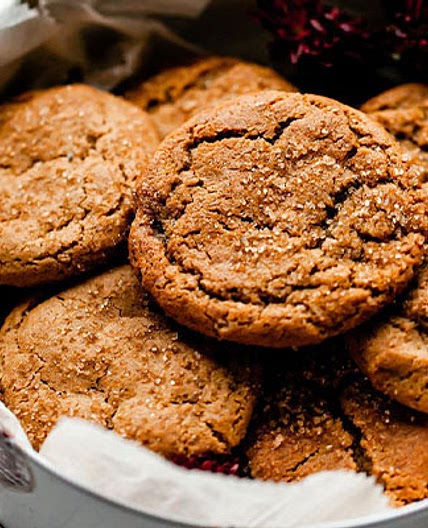 Ginger Molasses Cookies