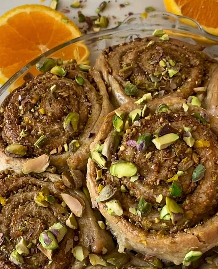 Pistachio Rolls
