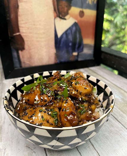 Chefchosen’s Bourbon chicken 
