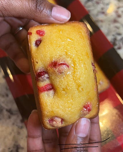 Cranberry Cornbread 