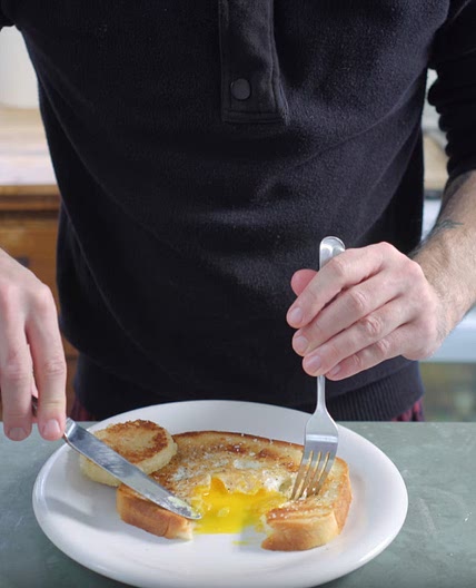 Eggs in a Nest inspired by Lots of Stuff — Binging With Babish