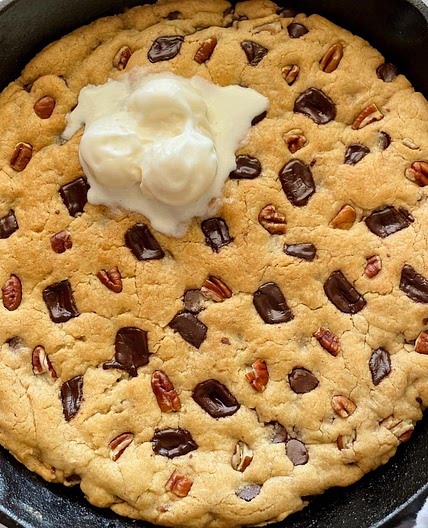 Vegan Skillet Cookie
